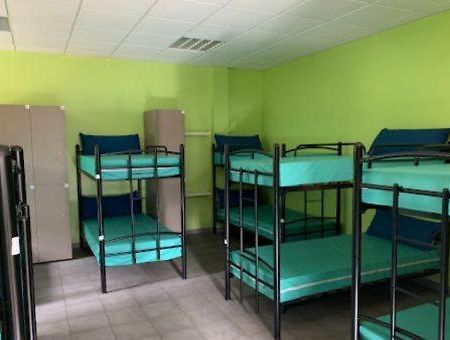 Albergue Santa Ana Mos Cabezal Eksteriør bilde