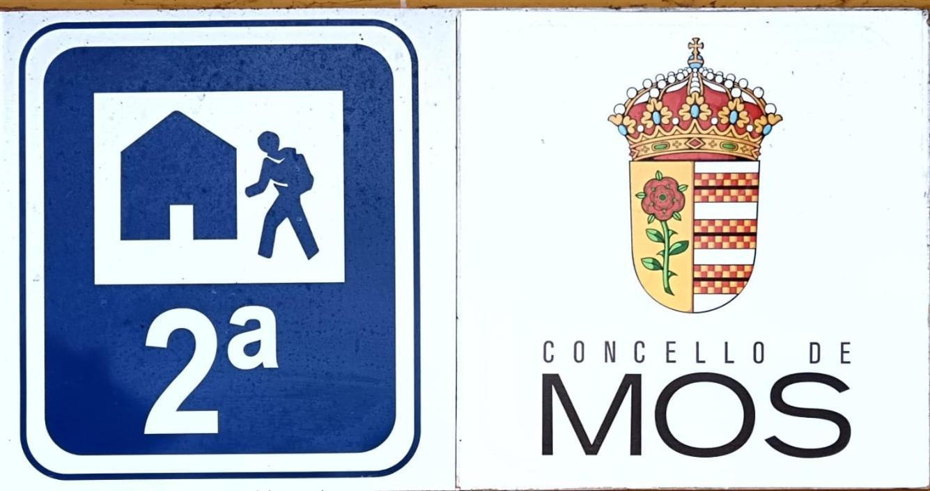 Albergue Santa Ana Mos Cabezal Eksteriør bilde